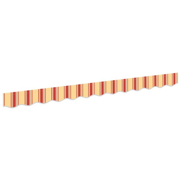 vidaXL Valence de store pour cadre de 2 5 m Multicolore 2 3x0 2 m