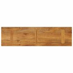 vidaXL Dessus de table 100x40x2 5cm rectangulaire bois massif manguier