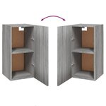 vidaXL Meubles TV 2 Pièces Sonoma gris 30 5x30x60 cm Bois d'ingénierie