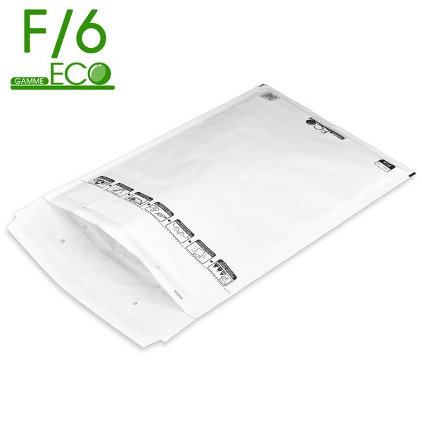 Lot de 200 enveloppes à bulles eco f/6 format 220x340 mm