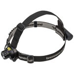 Brennenstuhl lampe frontale rechargeable led à capteur luxpremium noir