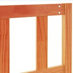 vidaXL Tête de lit cire marron 150 cm bois massif de pin