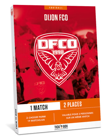 Coffret cadeau - TICKETBOX - Dijon FCO