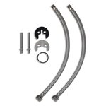 vidaXL Robinets de bidet 2 Pièces Chrome