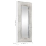 vidaXL Miroir de style aviation 110x50 cm Métal