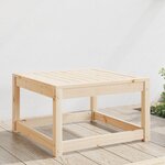 vidaXL Repose-pied de jardin bois de pin massif