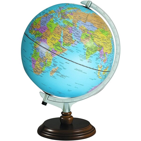 Globe physique et politique lumineux 'Constellation' Ø 30 cm SIGN