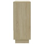 vidaXL Buffet Chêne sonoma 97x31x75 cm Bois d'ingénierie