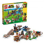 Ensemble d'Extension Course de Chariot de Mine de Diddy Kong - LEGO® Super Mario™ 71425