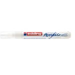 Marqueur Acrylique 5100 Blanc trafic Pointe Moyenne 2-3 mm x 10 EDDING