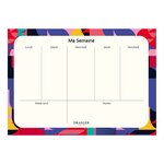 Planificateur Semainier 2025 - 28x20 Cm - Multicolore - Draeger paris