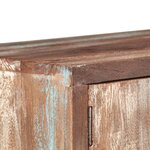 vidaXL Meuble TV Bois d'acacia massif Vintage 118 x 30 x 40 cm