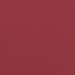 vidaXL Coussins de banc de jardin lot de 2 rouge bordeaux tissu Oxford