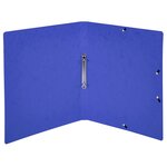 Classeur 2 Anneaux 15mm Carte Lustrée Imprimée - A4 - Bleu - X 10 - Exacompta