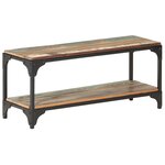 vidaXL Table basse 90x30x40 cm Bois de récupération massif