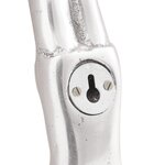 Sculpture vidaXL Argent 22x8x25 cm Aluminium Homme qui tombe