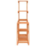 vidaXL Support à fleurs 95x25x96 cm bois massif de sapin