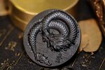 SCALED DRAGON 9 Dragons Series Winter Version 5 Once Argent Monnaie 18888 Francs Chad 2024