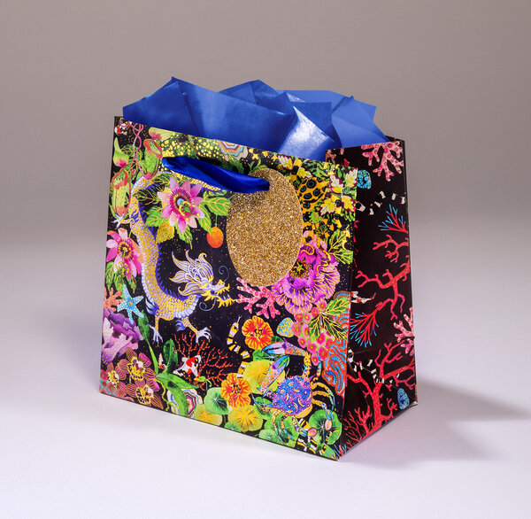 Sac cadeau dragon pmcl 18 x h 18