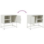 vidaXL Meuble TV vert olive 100 5x39x60 5 cm acier