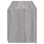 vidaXL Meubles TV muraux et lumières LED 2Pièces sonoma gris 60x35x41 cm