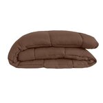 Couette chaude Microfibre Choco & Moka 200 x 200 cm