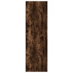vidaXL Bibliothèque/Buffet Chêne fumé 66x30x98 cm Bois d'ingénierie