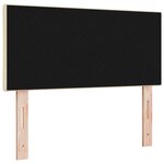 Cabeçal vidaXL Design Blocs en Diamant Crème 100 cm Tissu