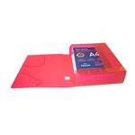 Boite De Classement En Polyproppylène Dos 80mm Iderama Pp - A4 - Couleurs Assorties - X 6 - Exacompta