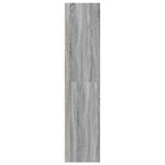 vidaXL Buffet haut sonoma gris 70x41x185 cm bois d'ingénierie
