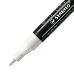 Marqueur pointe fine FREE acrylic T100 blanc x 5 STABILO