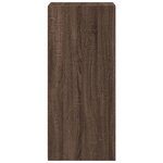 vidaXL Buffet chêne marron 40x41x93 cm bois d'ingénierie