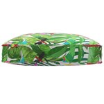 vidaXL Coussin de palette pour siège Jungle tropical 80x80x12 cm en tissu Oxford