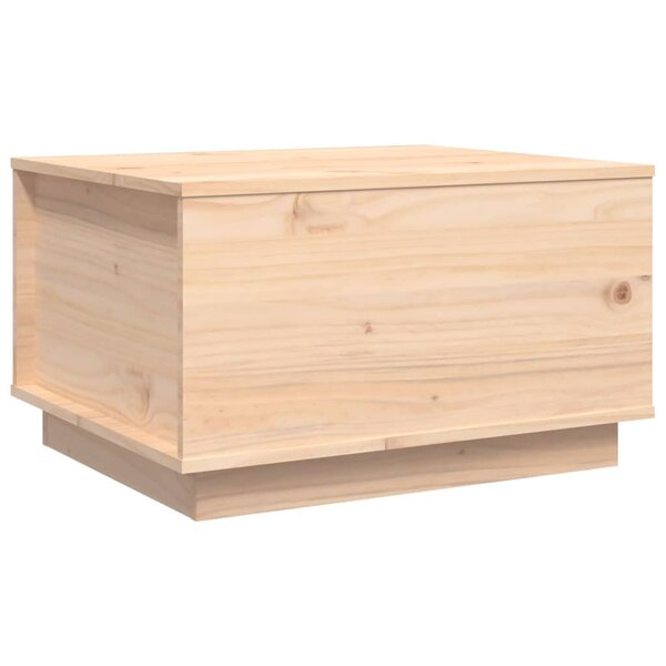 vidaXL Table basse 60x50x35 cm Bois massif de pin