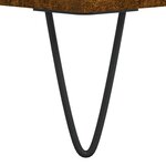 vidaXL Tables basses 2 Pièces chêne fumé 50x46x50 cm bois d'ingénierie