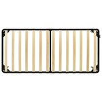 vidaXL Cadre de lit sans matelas noir métal 90x200 cm