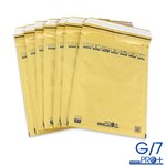 Lot de 200 enveloppes à bulles pro+ marron g/7 format 230x335 mm