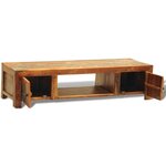 vidaXL Meuble TV avec 2 portes Bois de récupération Vintage