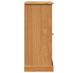 vidaXL Armoire de salle de bain "VIGO" 37x34x80 cm Bois massif en pin