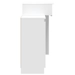 vidaXL Coiffeuse avec LED blanc 115x37x110 5 cm