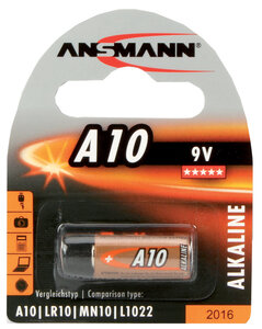 Pile alcaline A10, 9 Volt