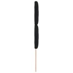 vidaXL Tête de lit Design en blocs de diamant noire 90 cm Velours