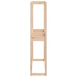 vidaXL Porte-pneus 120x40x180 cm Bois de pin massif