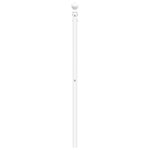 vidaXL Tête de lit métal blanc 180 cm