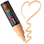 Marqueur Pte large biseautée POSCA PC8K 8mm Rose Saumon POSCA