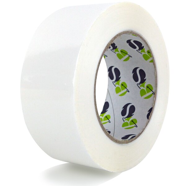 Ruban adhésif polypropylène silencieux 6 rouleaux – 48 mm x 100 m  Blanc – Bulteau Systems