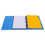 Classeur à levier PVC A4 dos de 70mm. - Bleu EXACOMPTA
