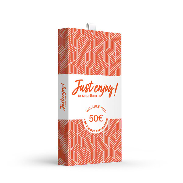 SMARTBOX - Coffret Cadeau Carte cadeau Just enjoy ! Fun - 50 € -  Multi-thèmes