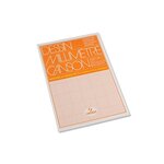 bloc 50F papier millimétré Bistre A3 90g CANSON