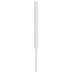 Tête de lit vidaXL Design Simple Crème 80 cm en Velours Côtelé